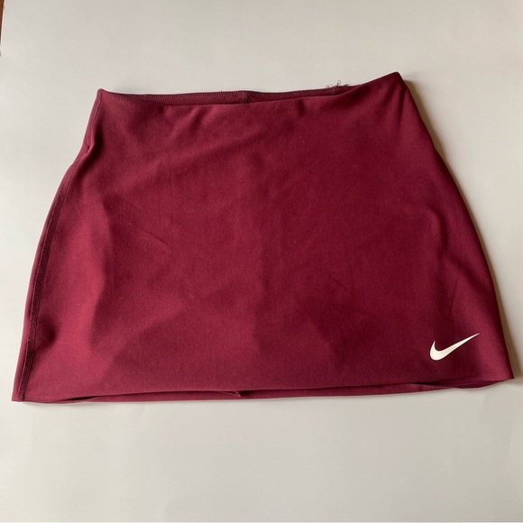 Nike Dri-fit skort golf skirt xs red maroon - Picture 1 of 4